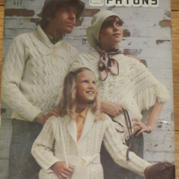 PATONS the aran look Beehive No. 411 (#242) - Picture 2 of 4